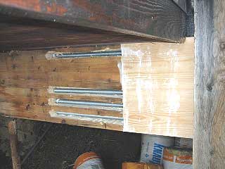 Timber Resin Spplice  ready to inject epoxy resin